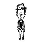 Lijntekening Serge Baeken Lijntekening Serge Baeken